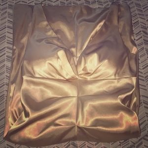 Gold Formal dress